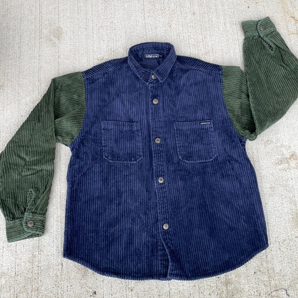 Billabong Other - Boys corduroy snap up collared shirt
